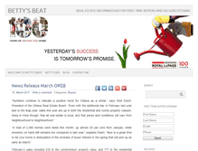 Tablet Screenshot of bettysbeatrealestate.com
